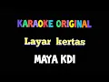 Download Lagu Karaoke layar kertas HD original maya kdi video lirik