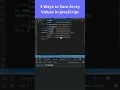 3ways to sum array values in