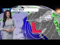 Northern California forecast A shower or two possible Monday
