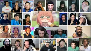 海外の反応 Spy X Family Season 2 Episode 4 MEGA Reaction Mashup ゴスパイファミリー 2期 4話 29話 リアクション 