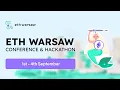 ETHWarsaw 2022 Panel How to make your hackathon project stand out with Stani Kulechov-Aave Founder