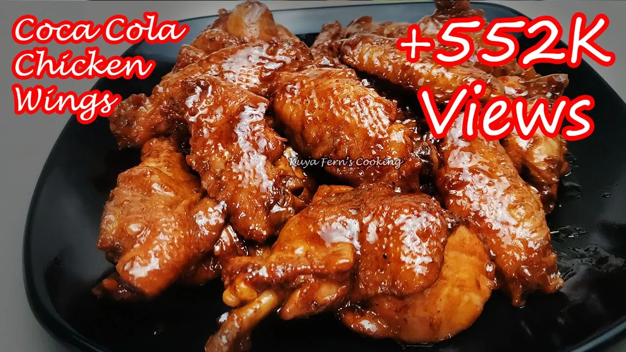 This recipe for Coca Cola Coke chicken wings is delicious and so easy to cook! Ingredients: 1 scalli. 