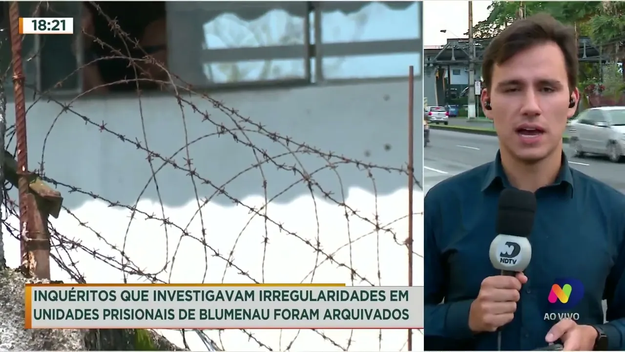 Inquéritos que investigavam irregularidades em unidades prisionais de Blumenau foram arquivados