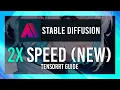 2X SPEED BOOST for SDUI Diffusion Full Guide AUTOMATIC1111