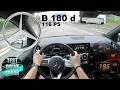 Download Lagu 2020 Mercedes Benz B180d 116 PS TOP SPEED AUTOBAHN DRIVE POV