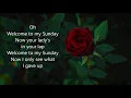 Geowulf - Sunday (Lyric Video)