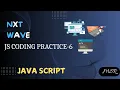 JS Coding Practice 6 Todos Application 3 CCBP NxtWave JS by MSR Coding