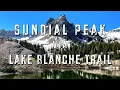 Lake Blanche Sundial Peak Best Hike in Big Cottonwood Canyon Utah s Wasatch Mountain Range