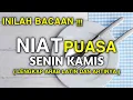 Download Lagu Bacaan Niat Puasa Senin Kamis Dan Doa Berbuka Puasa Beserta Artinya
