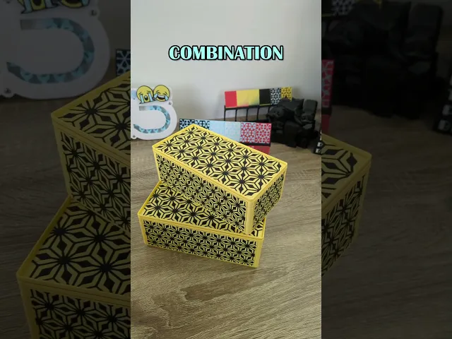 Patterned color swatch video thumbnail