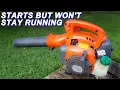 Fixing A Husqvarna Blower That Won t Stay Running