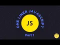 Life Saving JavaScript One Liners to Look Like a Pro - Part 1