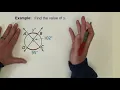 ANGLE RELATIONSHIPS IN CIRCLES How to use circumscribed angles