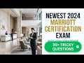 Marriot Certification Exam 2026 Newest Questions and Answers for Hotel Excellence Training