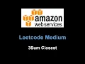 Leetcode 16 3Sum Closest two pointer