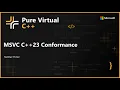 MSVC C 23 Conformance