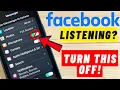 Lagu Facebook listening to you? You can TURN THIS OFF!
