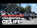 Officer Wayne David funeral service and procession