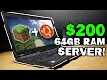 Turning a 10 Year Old ThinkPad into a BEAST Minecraft Server