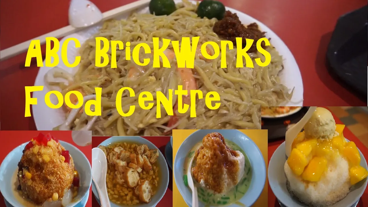 ABC Brickworks Food Centre. A place to come for lunch or dinner. Many good foods awaits you here.