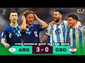 LED BY MESSI, ARGENTINA BEAT CROATIA AND ELIMINATE THEM IN THE SEMI-FINALS OF THE 2022 WORLD CUP