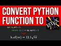 Boost Your Productivity Convert Python functions in LaTeX effortlessly