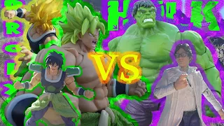 hulk vs broly stop motion marvel vs dragon ball 