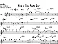 Paul Desmond (Heres That Rainy Day)