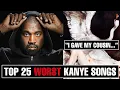 Download Lagu Top 25 WORST Kanye West Songs