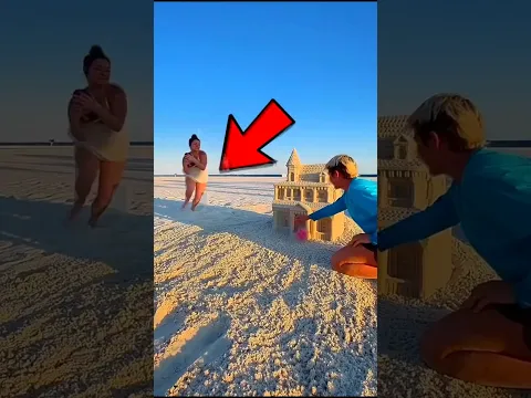 Ela destruiu o castelo inteiro 😳