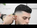 MENS SKIN FADE SLICK BACK