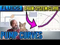 Pump Curve vs System Curve - Example Problem