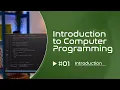 Introduction to Computer Programming 2025 Day 01