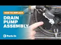GE Dishwasher Drain Pump Assembly Replacement Part WD19X25461 Parts Dr DIY Appliance Repair