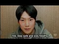 Na In Woo speaking English during his IG live