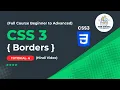 6 CSS Borders Width Style Individual Sides and Border Radius Web Shiksha By Anup Gupta