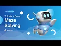 Maze Solving Robot with Tiny bit MakeCode Tutorial Demo
