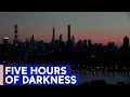 Highlights Power outage plunges Manhattan into darkness