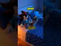 ADULT SONIC PEES in the BED?! 😱 #shorts
