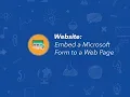 Website Embed a Microsoft Form