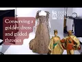 Download Lagu King Edward VII \u0026 Queen Alexandra’s 1902 Coronation: Conserving a golden dress and gilded thrones