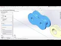 SOLIDWORKS - Chain Component Pattern
