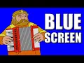 Lagu King Harkinian Plays the Accordion - Blue Screen (Zelda CD-i)