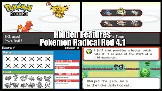 All In-Game Cheat Codes - Pokemon Radical Red 4 1
