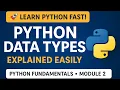 Master Python Data Types in Minutes Beginner-Friendly Guide