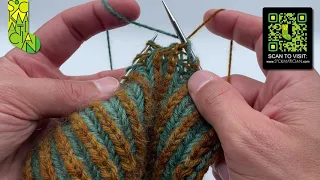 Blip-Free Left-Leaning Single Decrease in Double-Knitted Brioche A Sockmatician Tutorial