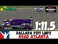iRacing LMP2 Road Atlanta Guide 1:11.5 Dallara P217 LMP2 Petit Le Mans Track Guide