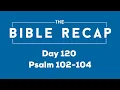 Day 120 Psalm 102-104