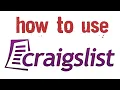 How to Use Craigslist and Sell Unwanted Stuff