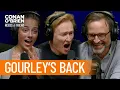 Download Lagu Matt Gourley Horrifies Conan \u0026 Sona With His Bare Back | Conan O'Brien Needs A Friend